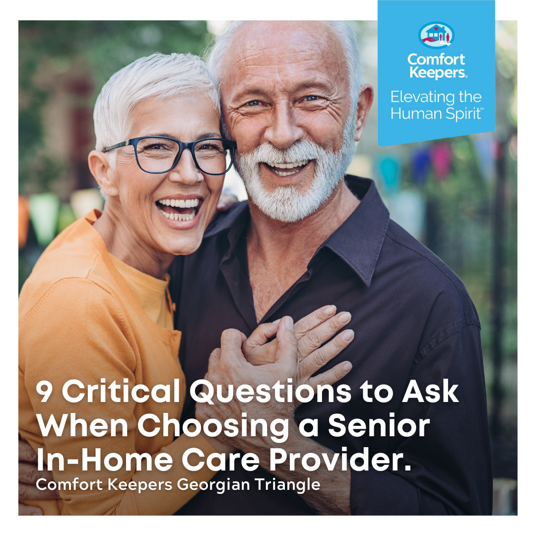 Questions to ask when choosing an in-home senior care provider