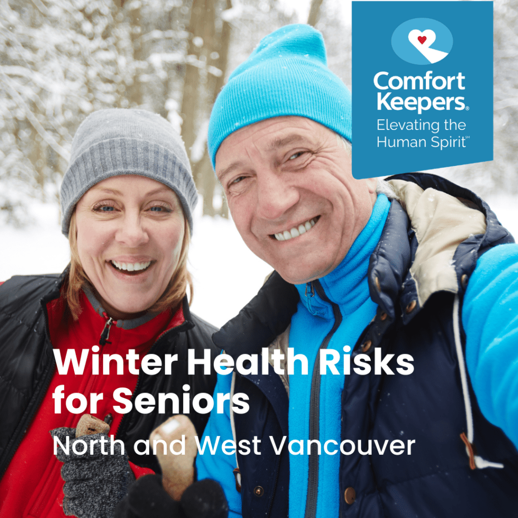 Seniors outside enjoying the winter season | Winter Health Risks for Seniors