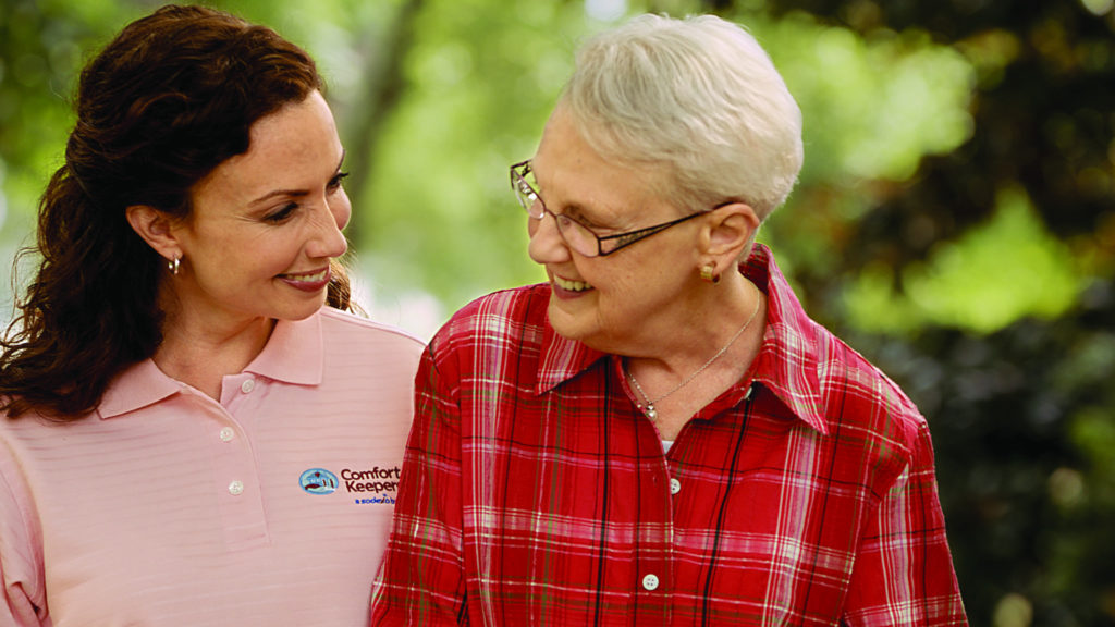 Senior female with caregiver | Senior In-Home Care | Comfort Keepers Vancouver | BLOG POST